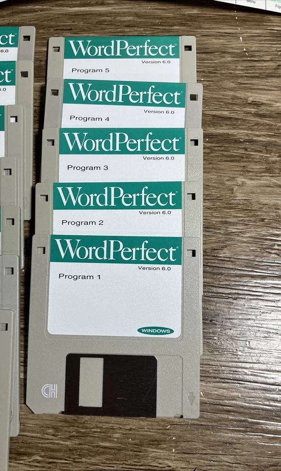 Actualización WordPerfect de colección versión 6.0 DOS Foto 4 de 4