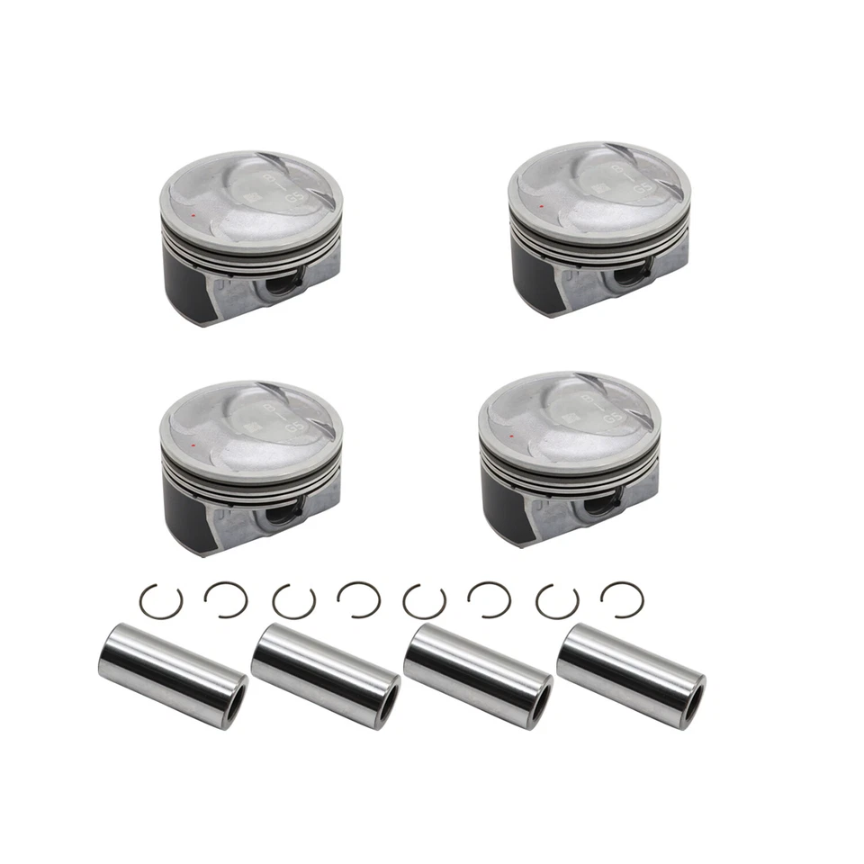 Engine Piston w/ Rings Kit fits for 11-19 Hyundai Sonata Kia Sorento Optima 2.4L Foto 3 de 4