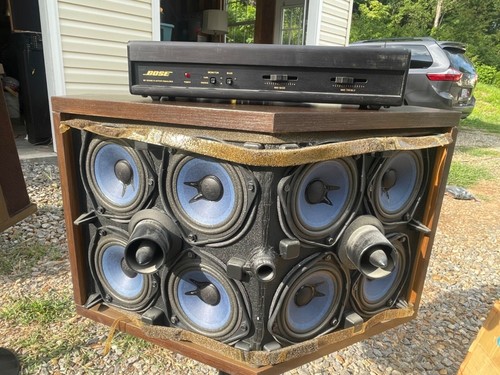 Bose 901 VI Speakers w/ Equalizer & Stands original boxes - Picture 4 of 9