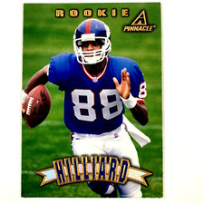 Ike Hilliard 1997 Pinnacle Rookie Card #159 NFL New York Giants. rookie card picture