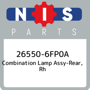 26550-6FP0A-Nissan-Combination-lamp-assy-rear-rh-265506FP0A-New-Genuine-OEM-Pa
