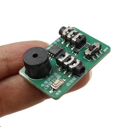 Efficient Morse Code Keyer Manual Morse Key Trainer For Outdoor Operation - Zdjęcie 6 z 8