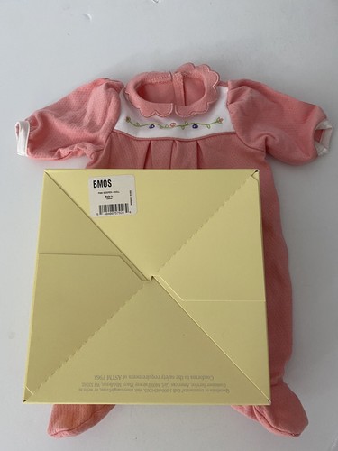 American Girl Bitty Baby Doll Pink Sleeper Oufit & Diaper NEW NIB 2002 Retired - Picture 5 of 7