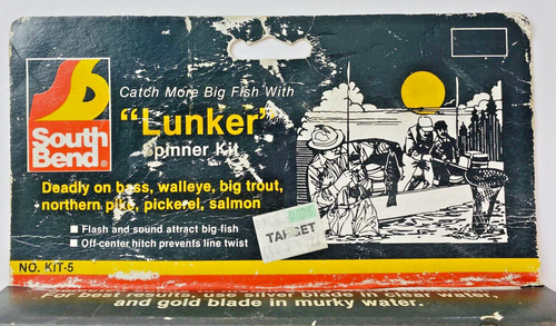 Vintage Pair Of South Bend Lunker Spinner Kits #5 & #8 Bundle. - Picture 12 of 12