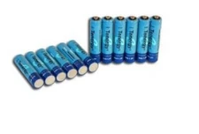 Tenergy PREMIUM AA NiMH High Capacity Rechargeable Batteries 12 Pack - NEW