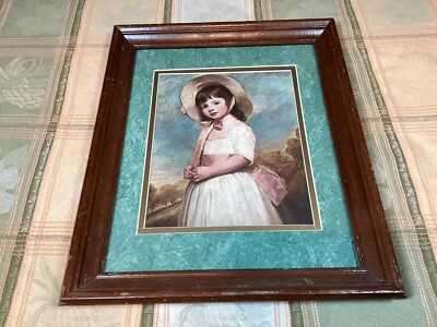 Miss Juliana Willoughby Framed Wall Art by George Romney