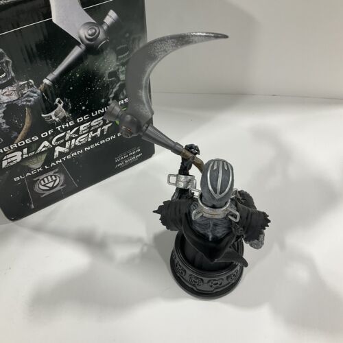 Busto de nekrón linterna negra DC Direct Blackest Night/3500 falta mango inferior - Imagen 3 de 7
