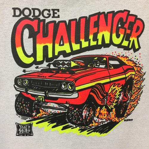 *Vintage* 1968 Rats Hole original Dodge Challenger Printed in 69 Very Rare Ringe - Picture 3 of 7
