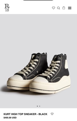 R13 Kurt Hightop Sneakers