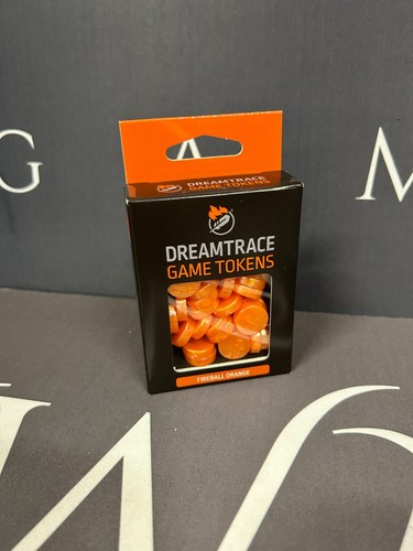 DreamTrace Game Tokens - Fireball Orange - Picture 1 of 2