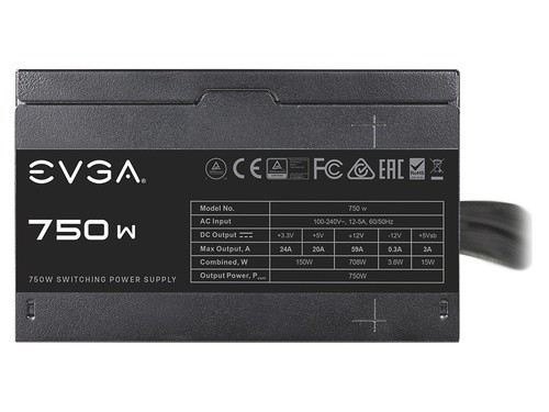 EVGA 100-N1-0750-L1 750 N1 750W ATX12V/EPS12V Netzteil - Bild 3 von 8