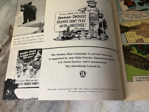 The True Story of Smokey Bear 1969 Western Publishing Company Comic Book - Picture 8 of 11