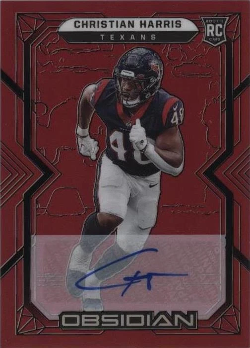 Electric Etch Red Flood Autographs