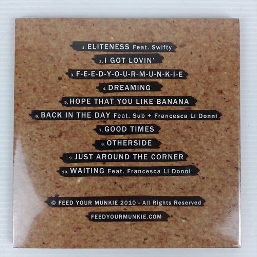 FEED YOUR MUNKIE (CD, 2010) - Brand New & Sealed - Free Postage - Picture 2 of 2