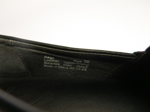 Dansko Sage EU 38 Black Leather Wedge Sandal Clogs Women's US 7 7.5 - Picture 9 of 10