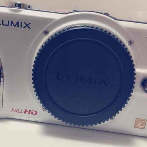 Panasonic LUMIX DMC-GF2 Digital Camera White 12.1MP Micro 4/3 D Body 3D Vintage - Picture 20 of 24