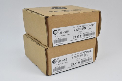 Sealed Allen Bradley 1769-OW16 /A CompactLogix 16-Channel Relay Output USA - Bild 20 von 24
