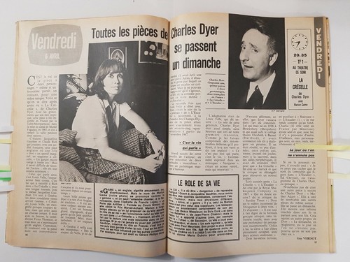 TELE 7 JOURS N°983 31/03/1979 SERGE LAMA L.HAMPTON SHAKE P.CREST M.GAME MALET - Picture 10 of 12