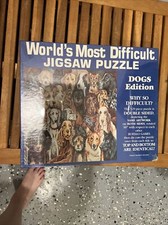 World's Most Difficult Jigsaw Puzzle 529 Pc Double Sided Dogs Edition BRAND NEW