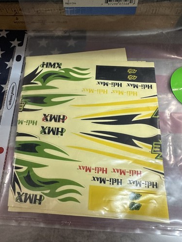 Heli-Max HMXE7508 Decal Set for: AXE CP - Picture 5 of 6