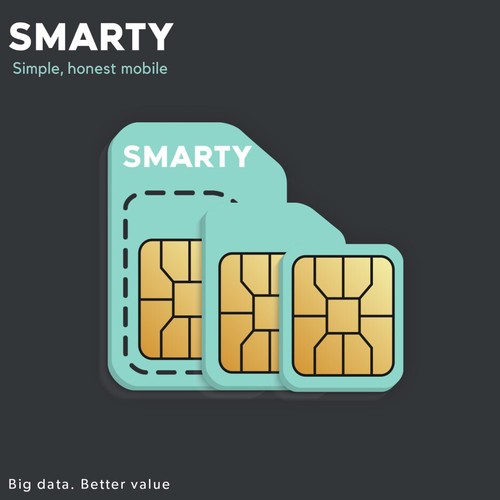 Smarty PAYG Sim Card/Mini Sim/Micro Sim/Nano Sim - 第 1/2 張圖片