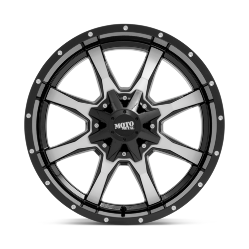 4 20x10 Moto Metal MO970 Black Wheels Rims 33" Fuel AT Tires 6x135 Ford F150 - Picture 9 of 11