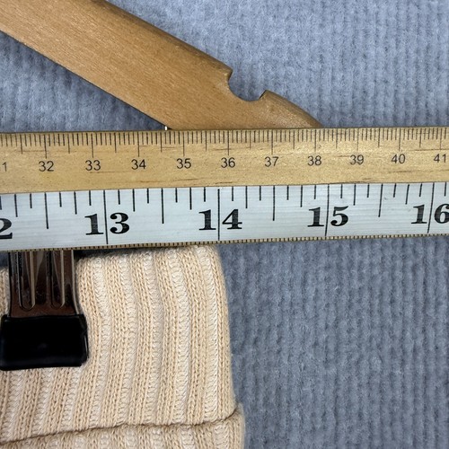 Seed Heritage Skirt Womens Small Beige Ribbed Back Slit Stretch NEW RRP $99 - Picture 6 of 7