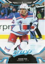 2022-23 Upper Deck MVP #33 Adam Fox New York Rangers