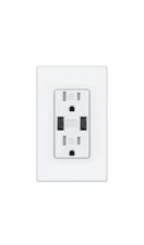 Micmi USB Outlet 4.8A Wall Charger Dual High Speed Receptacle 15 Amp