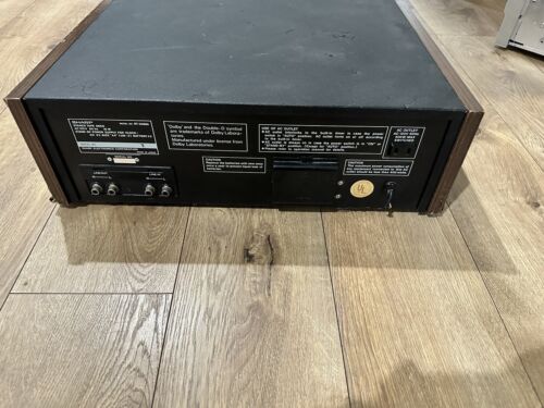 Sharp RT-3388A Top of the Line Computer Controlled Cassette Deck - Picture 4 of 5