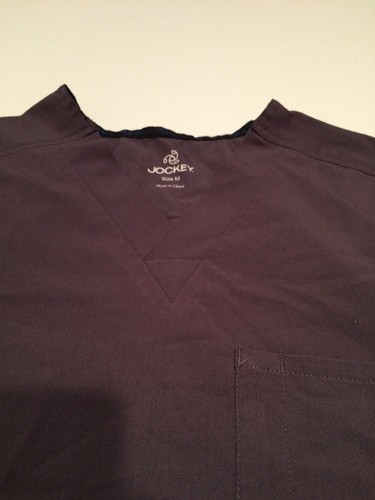 Herren Jockey anthrazitgrau Scrub Top guter Zustand Größe M - Bild 4 von 6