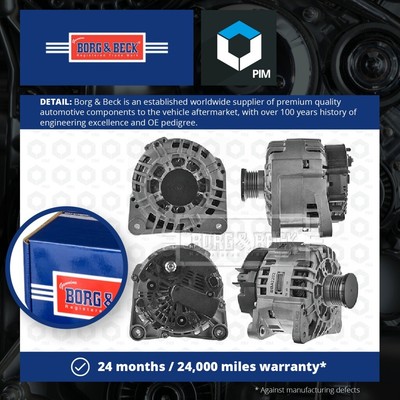 Alternator fits RENAULT MASTER Mk2 1.9D 01 to 05 B&B 2543441 8200086130 Quality