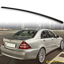 *Für Mercedes W203 C-Klasse Limo Spoilerlippe Heckflügel - Schwarz lackiert 040 *Für Mercedes W203 C-Klasse Limo Spoilerlippe Heckflügel - Schwarz lackiert 040