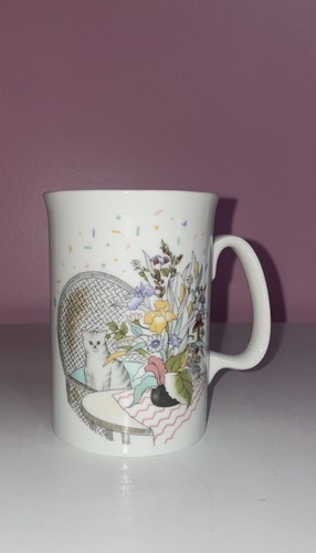 Taza de café gato vintage años 80 hecha en Japón - Imagen 1 de 4