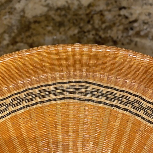 Cesto difficile da trovare intrecciato su piatto in porcellana  - Foto 6 di 6