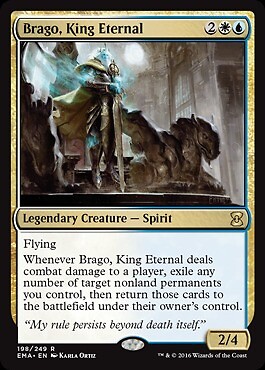 MTG - Brago, King Eternal - Foil Eternal Masters - Picture 1 of 25