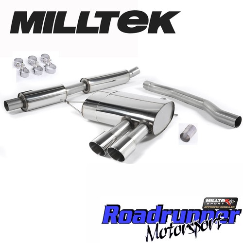 Milltek Mini Cooper S F56 sistema de escape trasero gato puntas pulidoras resonadas SSXM407 - Imagen 1 de 6