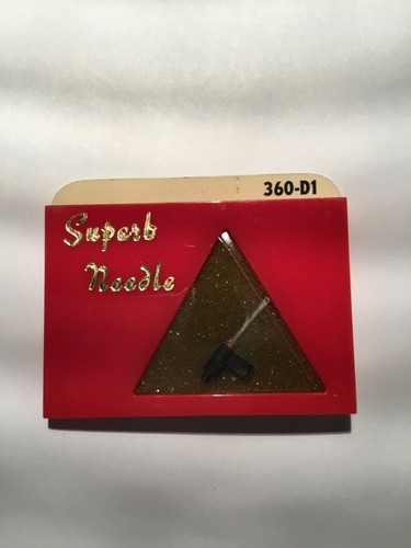 NOS Pfanstiehl/Superb 360-D1 Phonograph Needle EV 2617D 122 123 124 125 - Picture 1 of 2