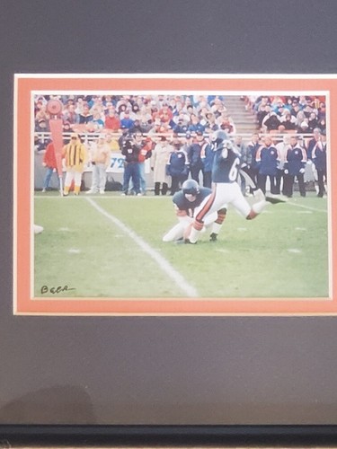 Chicago Bears Kevin Butler #6 Framed Autographed Card and Original Photo - Picture 3 of 6