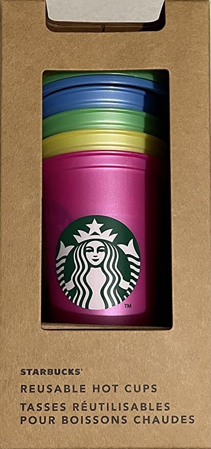STARBUCKS Reusable hot Cup With Lid | eBay