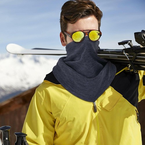 Winter Fleece Neck Warmer Gaiter Adjustable Ski Face Mask Cover for Men Women - Picture 24 of 66