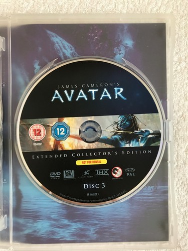Avatar - Extended Collector's Edition (DVD, 2010) - R2 - PAL - Slipcase - Picture 8 of 8