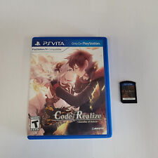 Code: Realize Guardian of Rebirth for Sony Playstation Vita Complete In Case