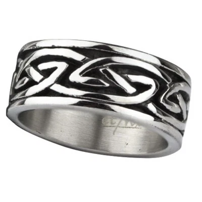 Keltischer Knoten Ring celtic keltisch Kelten keltisches Design Edelstahl SR1017