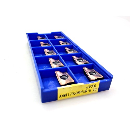 10pcs AXMT123508PEER-G AXMT170508PEER-G Milling Blade CNC Carbide Quality Insert - Picture 3 of 4