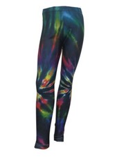 TEREZ Girl's Multicolor Classic Tie Dye Leggings 401799314 NWT