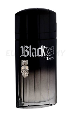 ❤️ PACO RABANNE Noir XS soldes L’EXCES,EAU DE TOILETTE INTENSE,3,4oz100ml.,neuf !