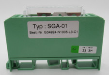 PHOENIX CONTACT SOLID STATE RELAY SGA-01 NR. G34924-N1005-L3-C1, 24VDC RACK MNT