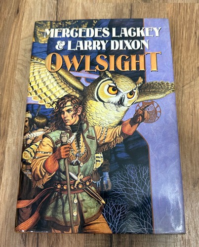 Mercedes Lackey Larry Dixon Owl Mage Books Owlsight Owlknight HC/DJ 1st Print - Picture 5 of 19