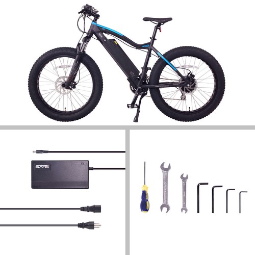 NCM Aspen 48V 13Ah 250W 624Wh Battery Fat Electric Bike - Picture 5 of 11